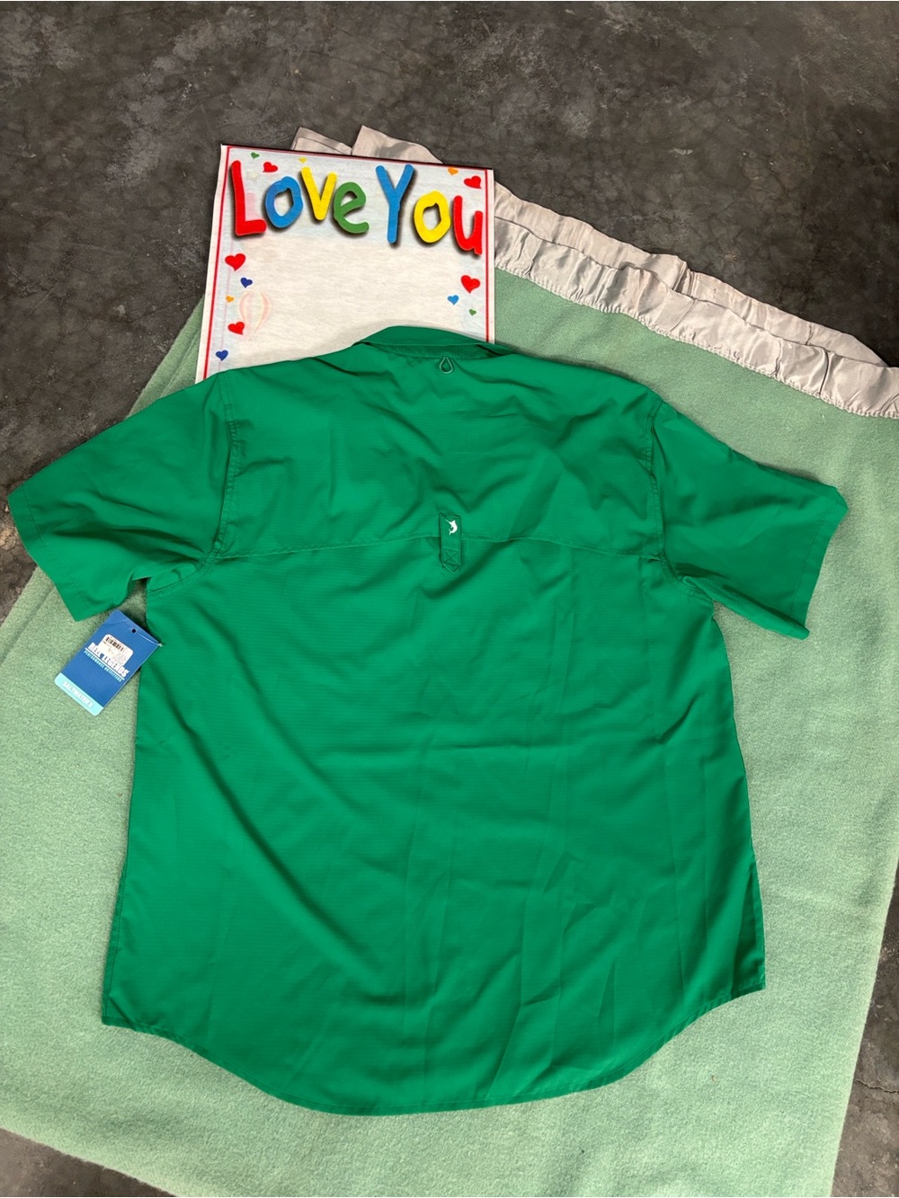 NWT Reel Legends Salt Water II Men's Green SS Fishing Button-Up Shirt Vented L - Picture 14 of 16